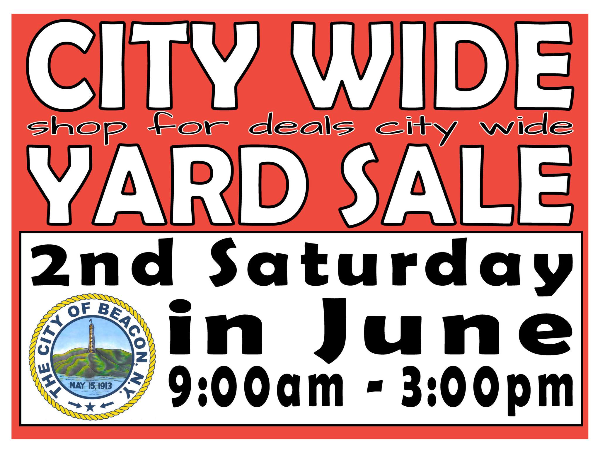 Citywide Yard Sale — City of Beacon