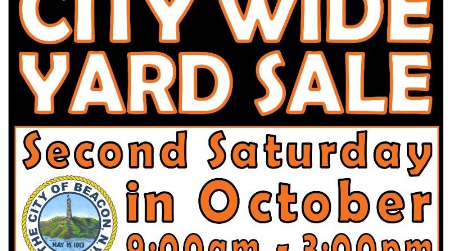 City-Wide Yard Sale Saturday, October 10th